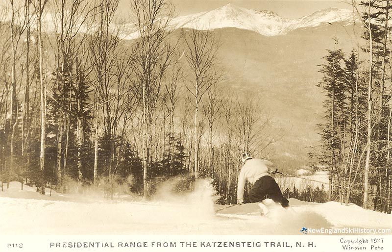 Katzensteig Ski Trail circa 1937