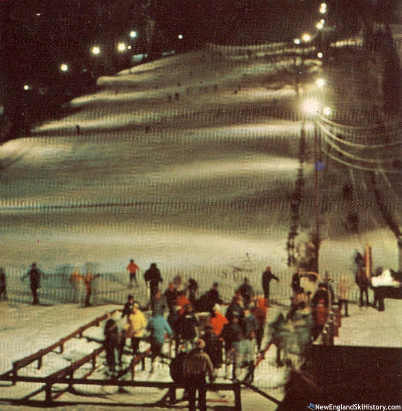 The lift line circa the 1970s