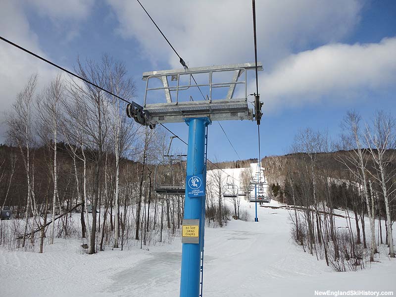 The Summit Triple Chair in 2013