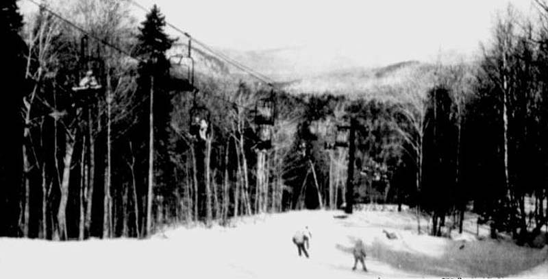 The Skyline Chair shortly after its opening circa February 1989
