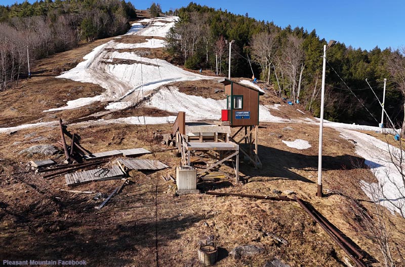 The former mid-station (April 2024)