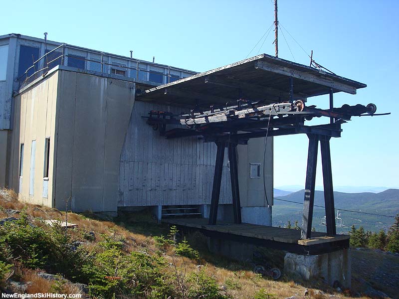 The gondola top terminal in 2008