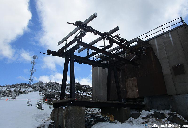 The former top terminal (April 2024)