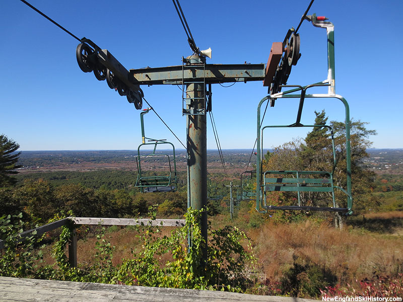 The Blue Hills double chairlift