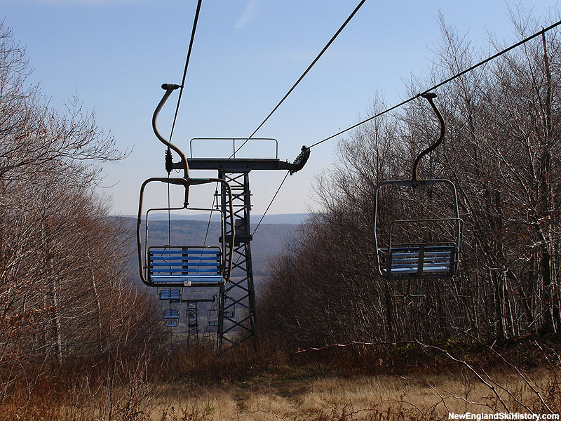 The top of Andy's Lift in 2005