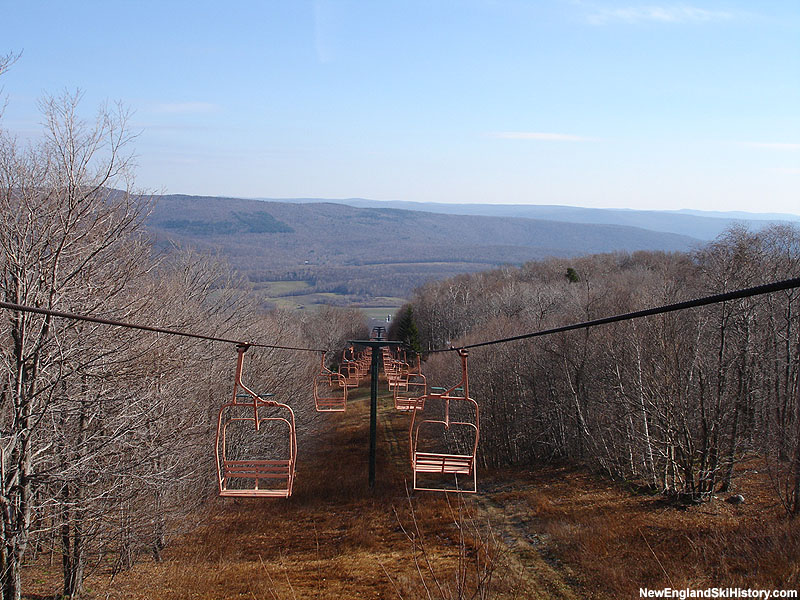 The top of Dot's Lift in 2005