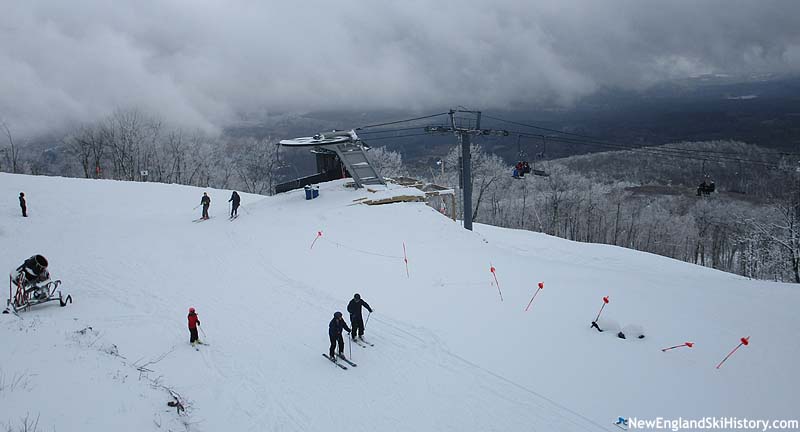 Glades Triple - Catamount - NewEnglandSkiHistory.com