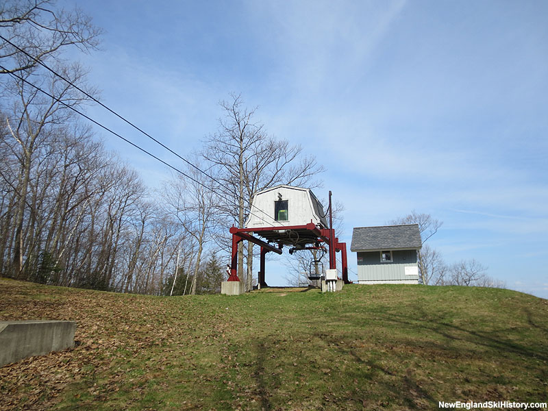 The Eaglebrook double chairlift in 2013