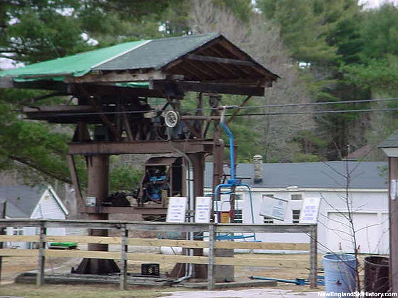 The Double Chair bottom terminal in 2002