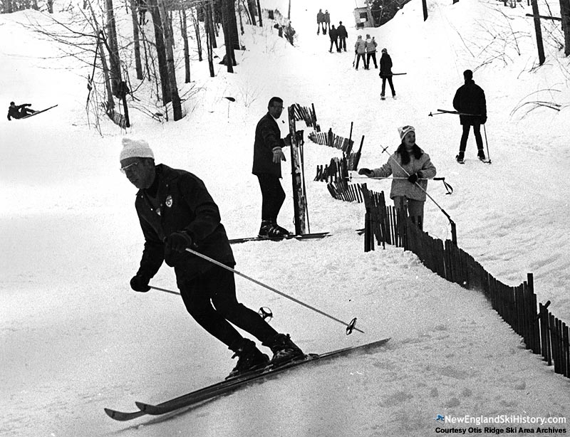 The lift line circa the 1960s