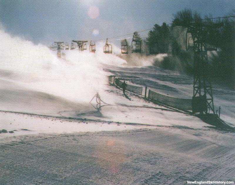 The Ski Ward double chairlift in the 1990s