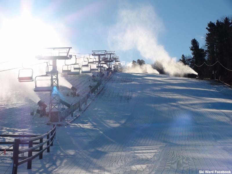 The Ski Ward Triple Chairlift in 2013