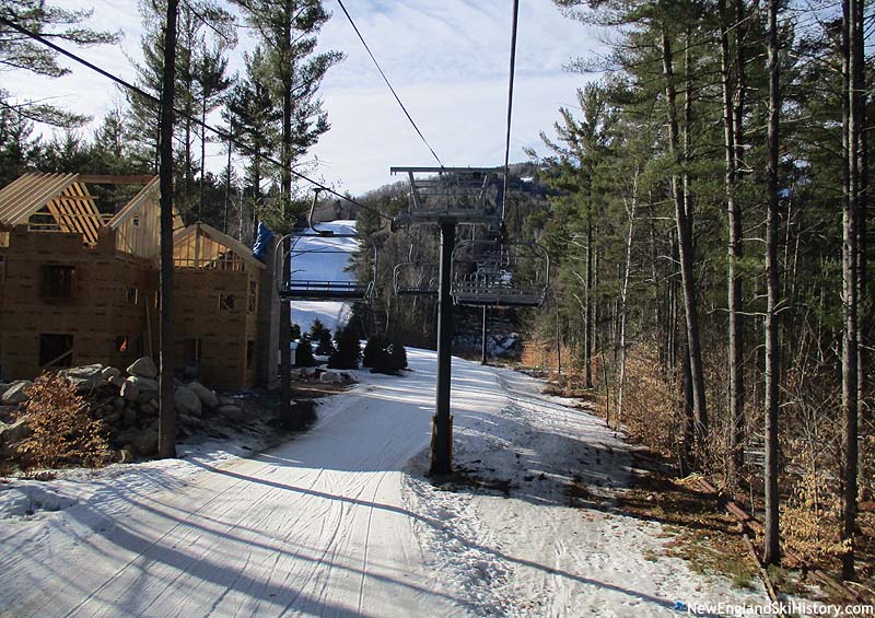 The newer lower lift line (2016)