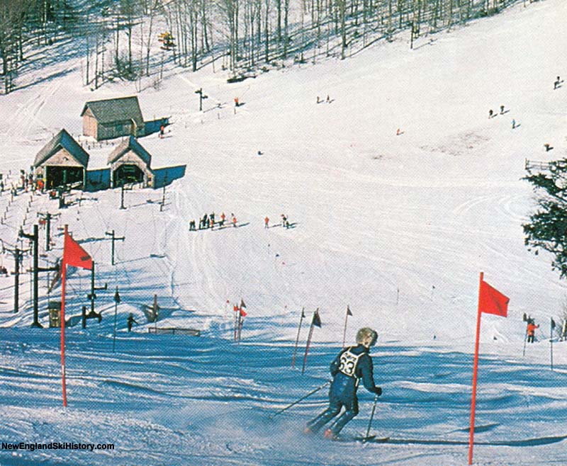 The Bungy T-Bar (background) circa the 1970s