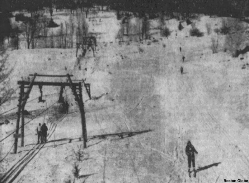 The lift line circa the 1950s