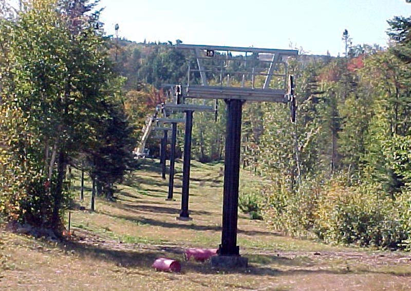 Construction of the 'Crawford Quad' in September 2002