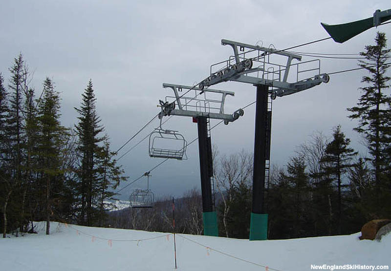 The Mt. Rosebrook Express Quad in 2004