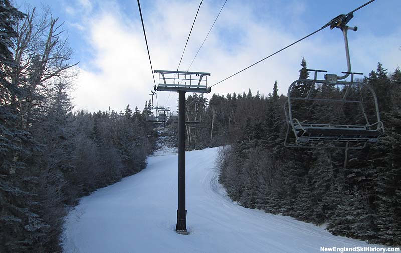 The Mt. Rosebrook Express Quad in 2013