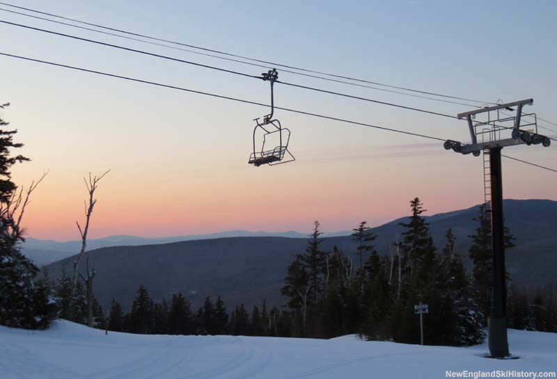 A chair at sunset (2015)