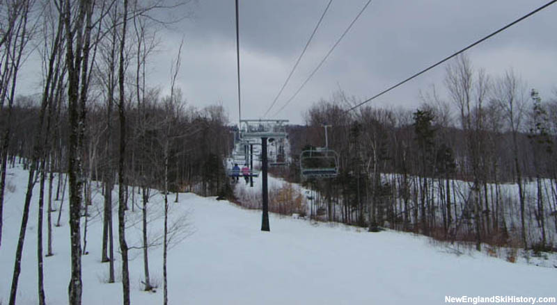 The West Mountain Express Quad in 2004