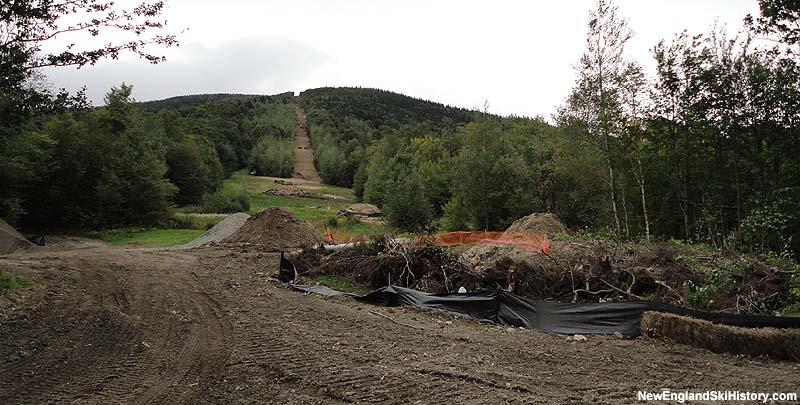 Mittersill Double Chairlift installation in September 2010