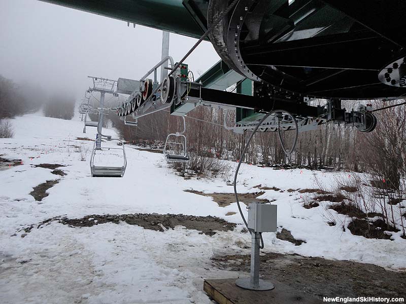 Mittersill Double Chairlift, January 2, 2011
