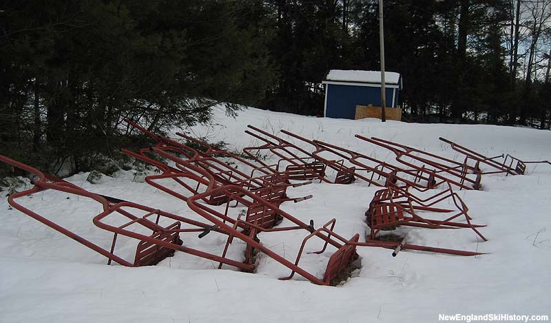 Chairs adjacent to the North Chair bottom terminal in 2007