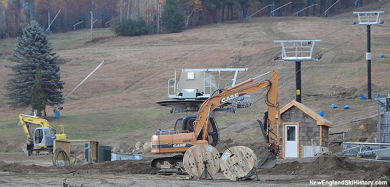 Installation of the South Quad in 2010