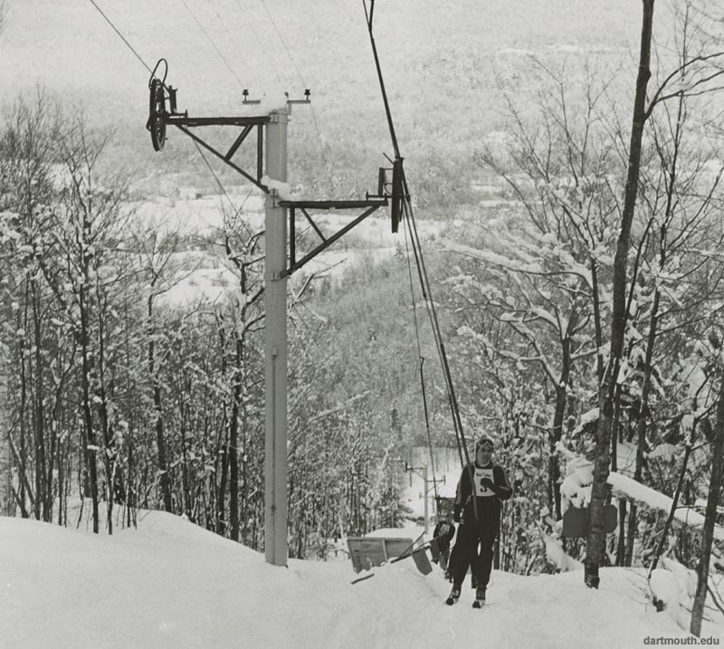 The lift line circa the late 1950s