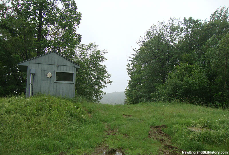 The former Gunshy Double lift line after removal in 2011