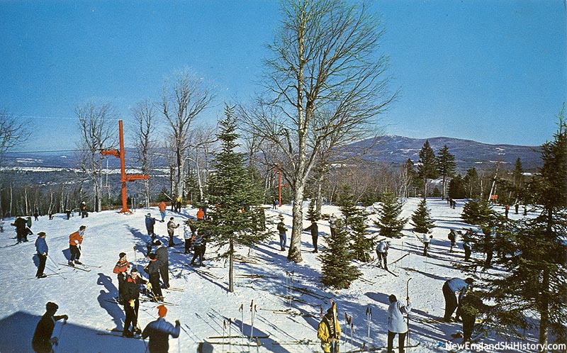 The top of the lift circa the 1960s