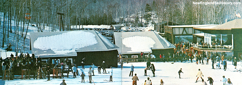 The Loon Gondola base circa the 1970s