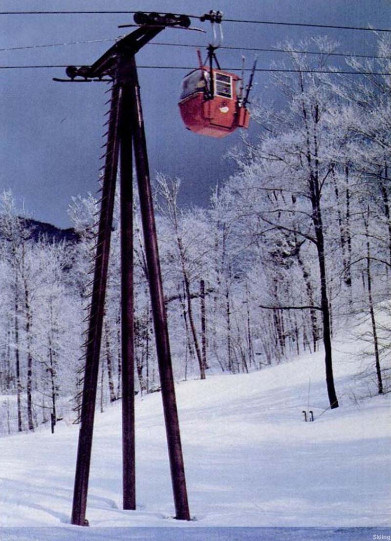 The Loon Gondola circa the 1970s