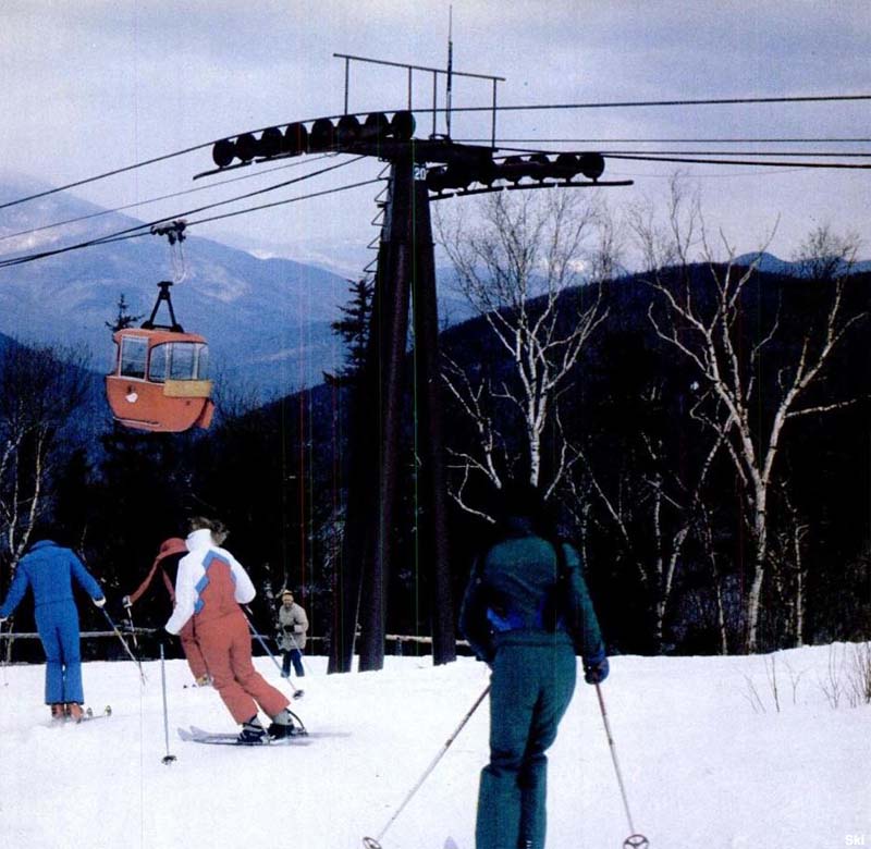 The Loon Gondola circa the 1970s