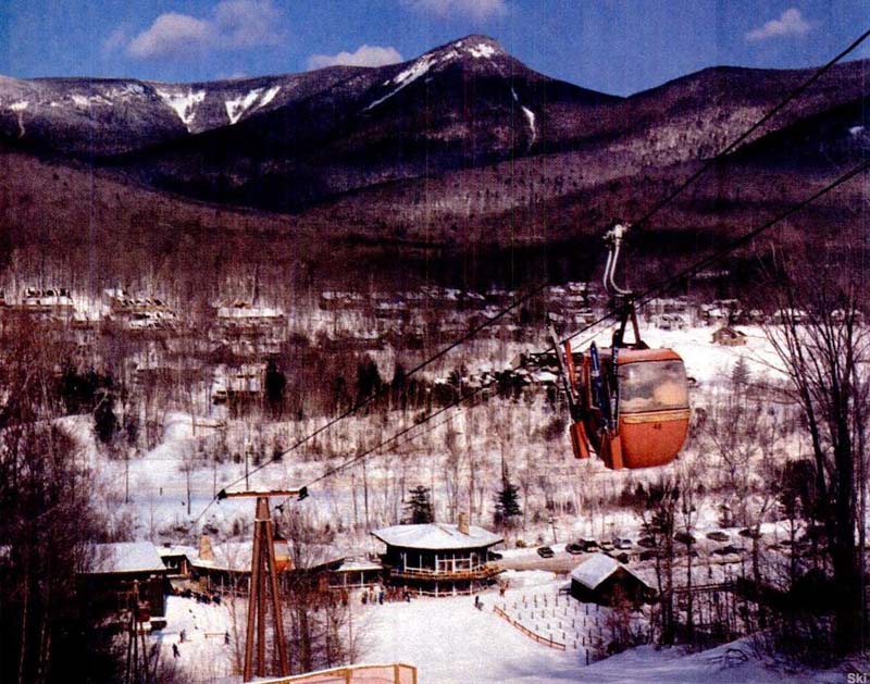 The Loon Gondola circa the 1980s