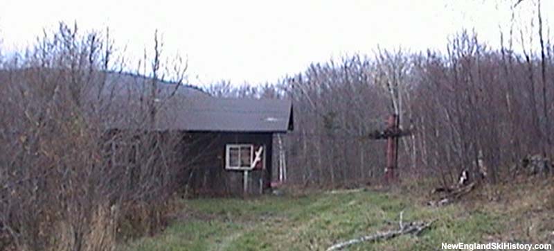 The old Mittersill Double Chair base terminal in 2003