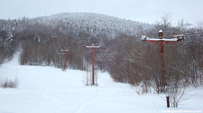 The old Mittersill Double Chair in February 2008