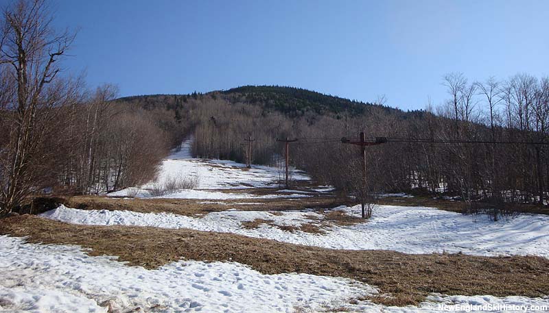The old Mittersill Double Chair in March 2009
