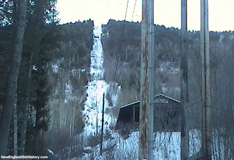 The gondola mid station in 2003