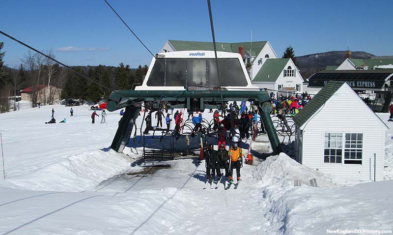 The Spear Mountain Triple base terminal in 2014