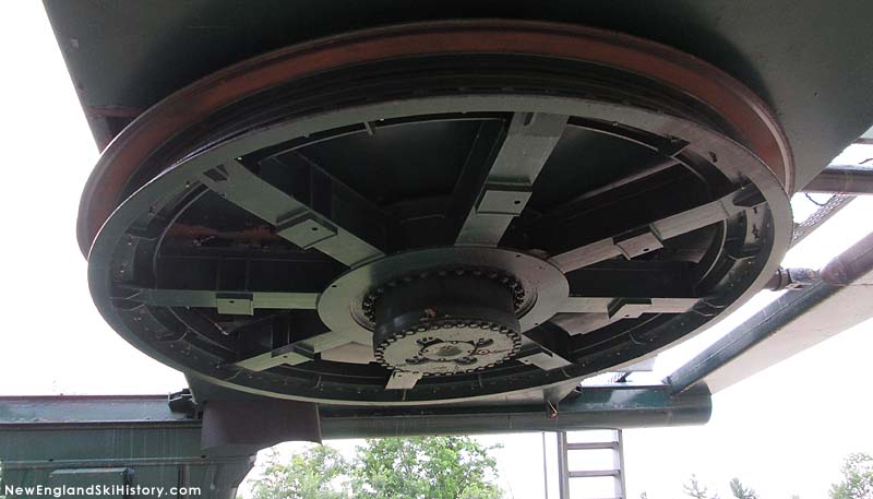 The bottom terminal during removal (2014)