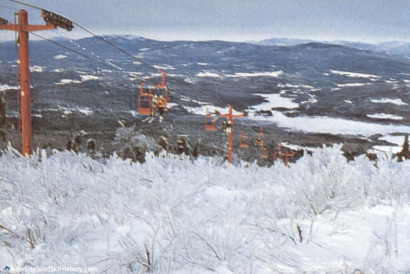 The lift line circa the early 1970s