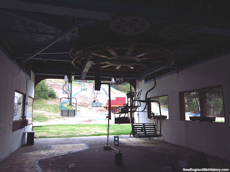 The Snows Mountain Double Chair bottom terminal in 2012