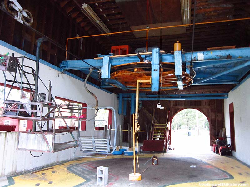 The Snows Mountain Double Chair bottom terminal in 2012