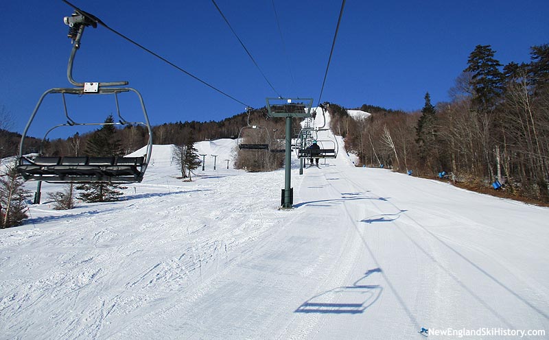 White Peaks Quad - Waterville Valley - NewEnglandSkiHistory.com