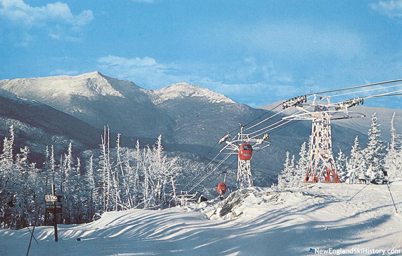 A postcard of the gondola circa the 1960s