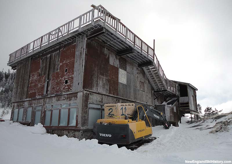 The Wildcat Gondola top terminal in 2013