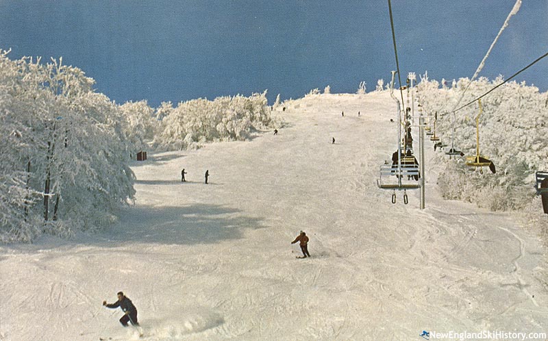 The upper lift line circa the 1960s