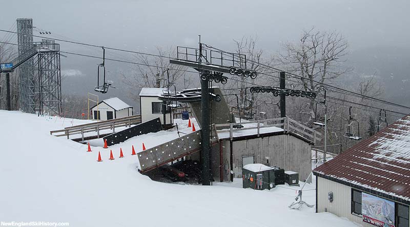 The Sun Chairlift (front) in 2014