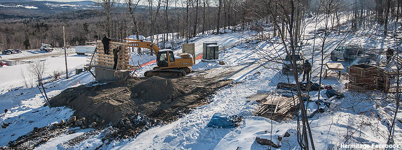 Stag's Leap Quad construction in 2013